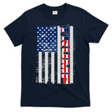 Trump Distressed USA Flag T-Shirt