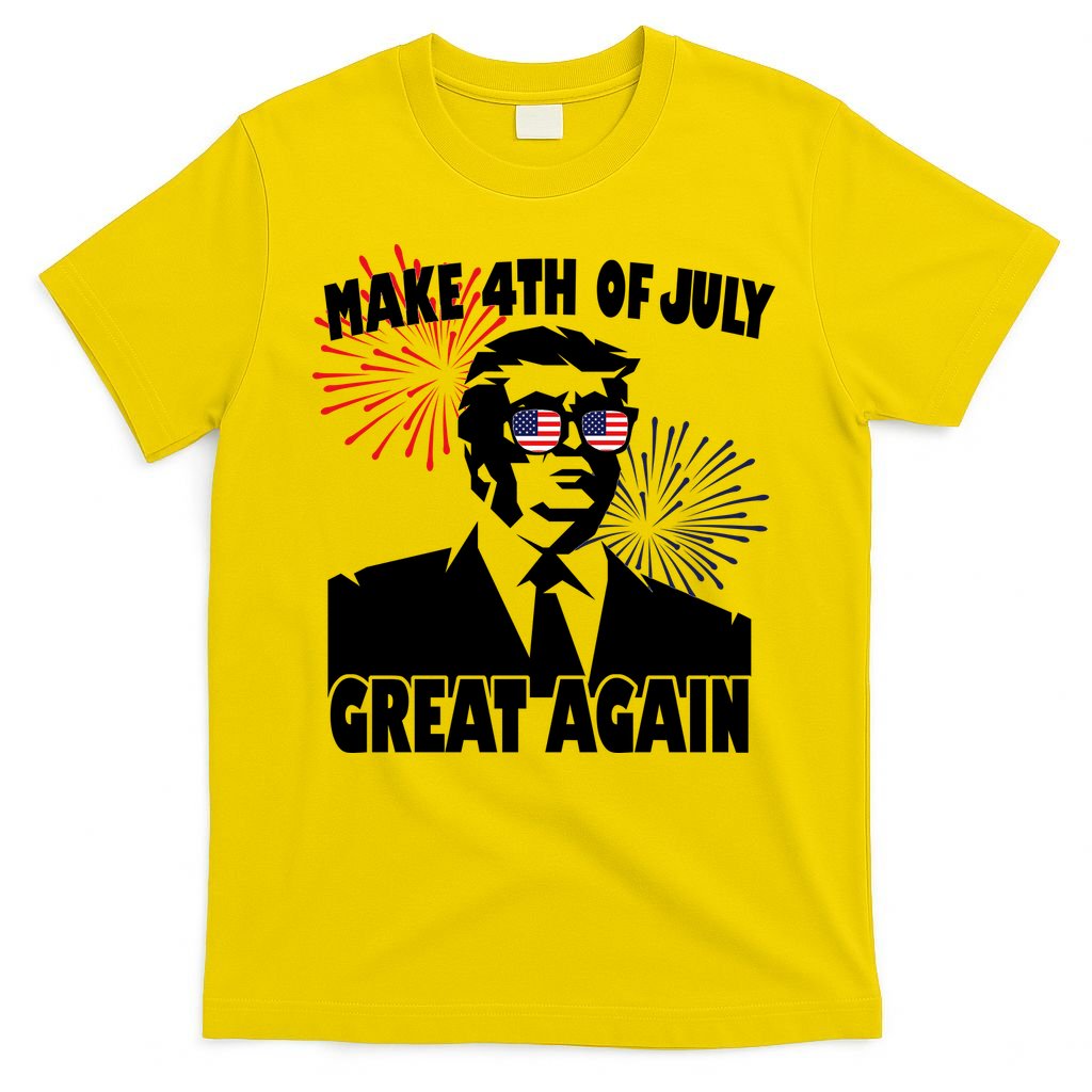 Trump Make 4th Of July Great Again T-Shirt