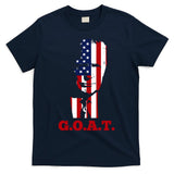 Trump USA Flag GOAT T-Shirt