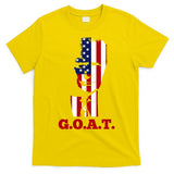 Trump USA Flag GOAT T-Shirt
