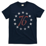The Spirit 76 Vintage Retro 4th Of July Independence Day T-Shirt