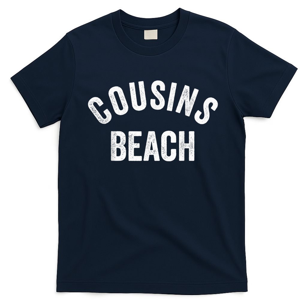 The Summer Cousins Beach I Turned Pretty College Letters T-Shirt