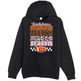 Touch Season Football Lover Cute Retro Premium Pullover Hoodie