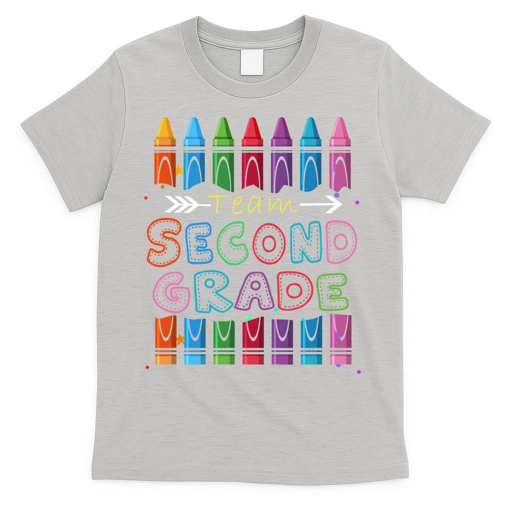 Team Second Grade Welcome Back To School Second Grade Funny Gift T-Shirt