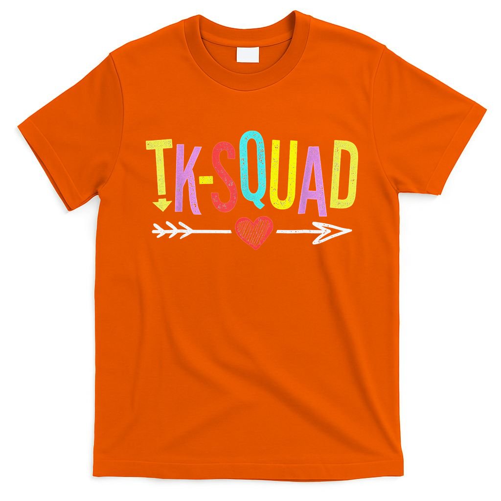 TK Squad Kindergarten Teachers Students Back To School Gift T-Shirt