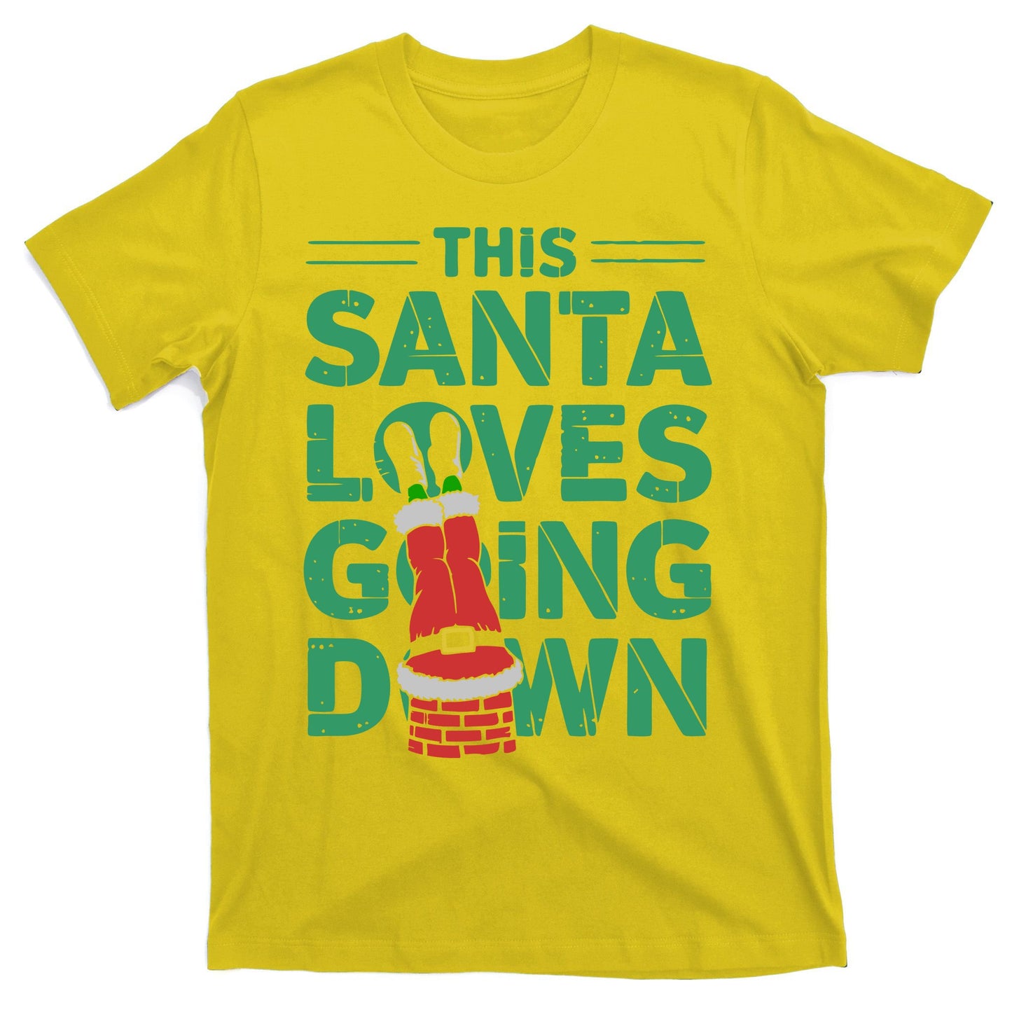This Santa Loves Going Down T-Shirt