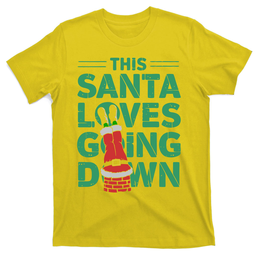 This Santa Loves Going Down T-Shirt