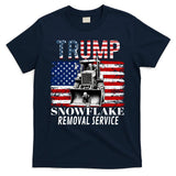 Trump Snowflake Removal Service Funny Donald Trump 2024 T-Shirt