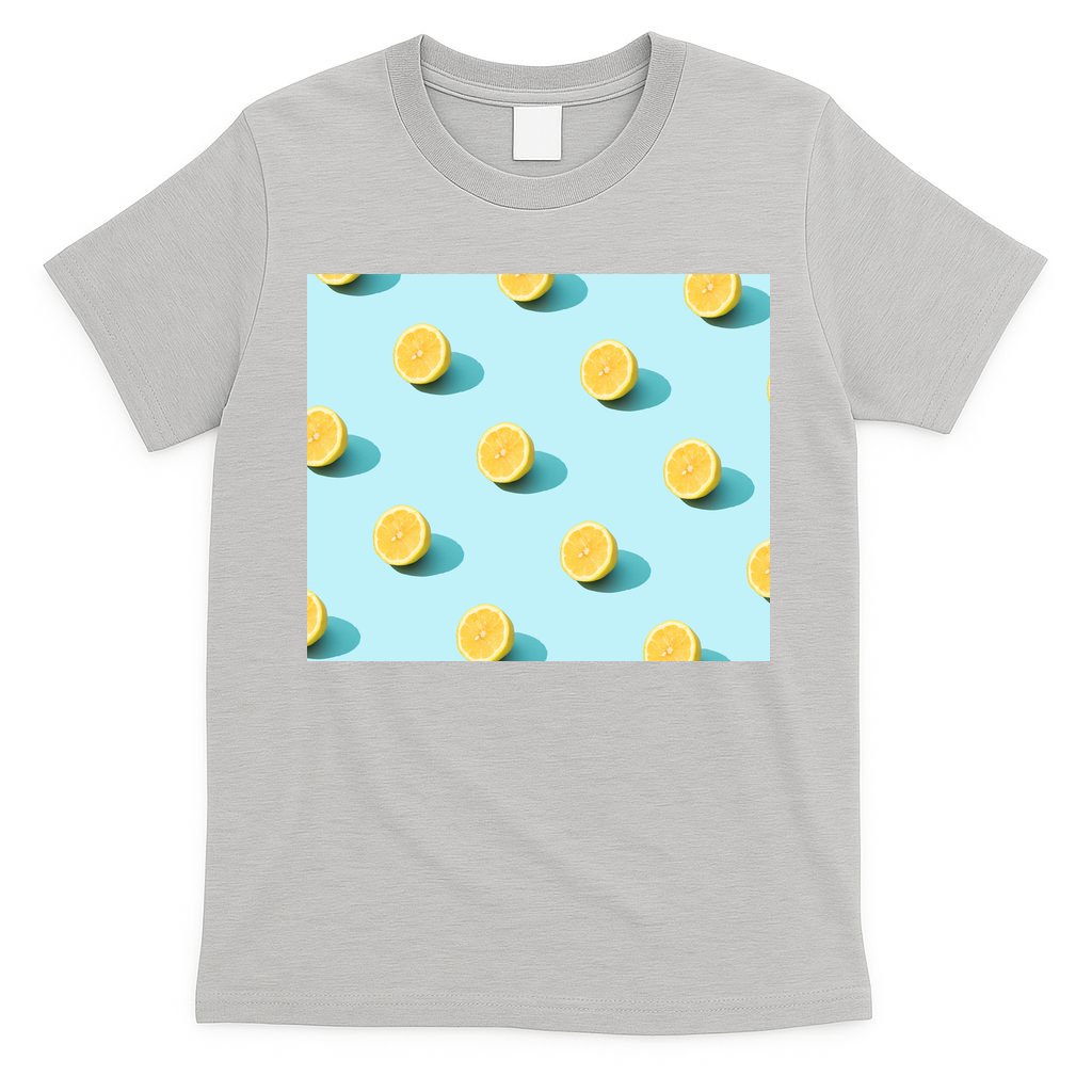 Trendy Sunlight Summer Pattern Lemons T-Shirt