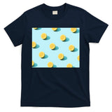 Trendy Sunlight Summer Pattern Lemons T-Shirt