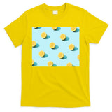 Trendy Sunlight Summer Pattern Lemons T-Shirt