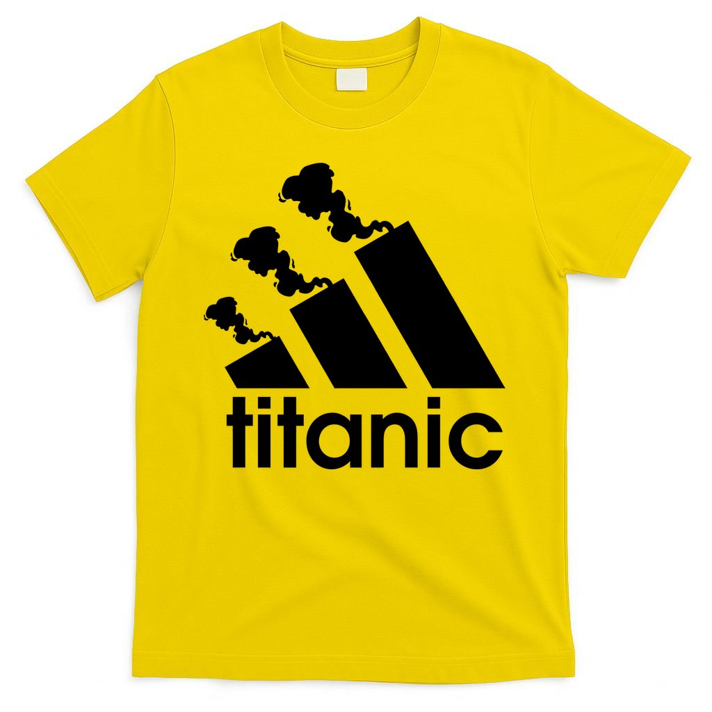 Titanic Sinking Too Soon Parody Spoof T-Shirt