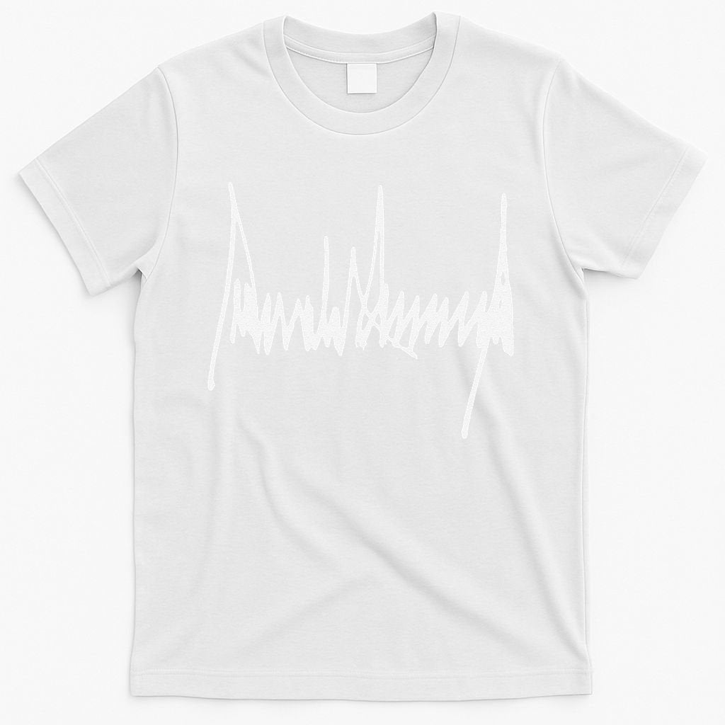 Trump Signature Usa Maga 47th President Protrump T-Shirt