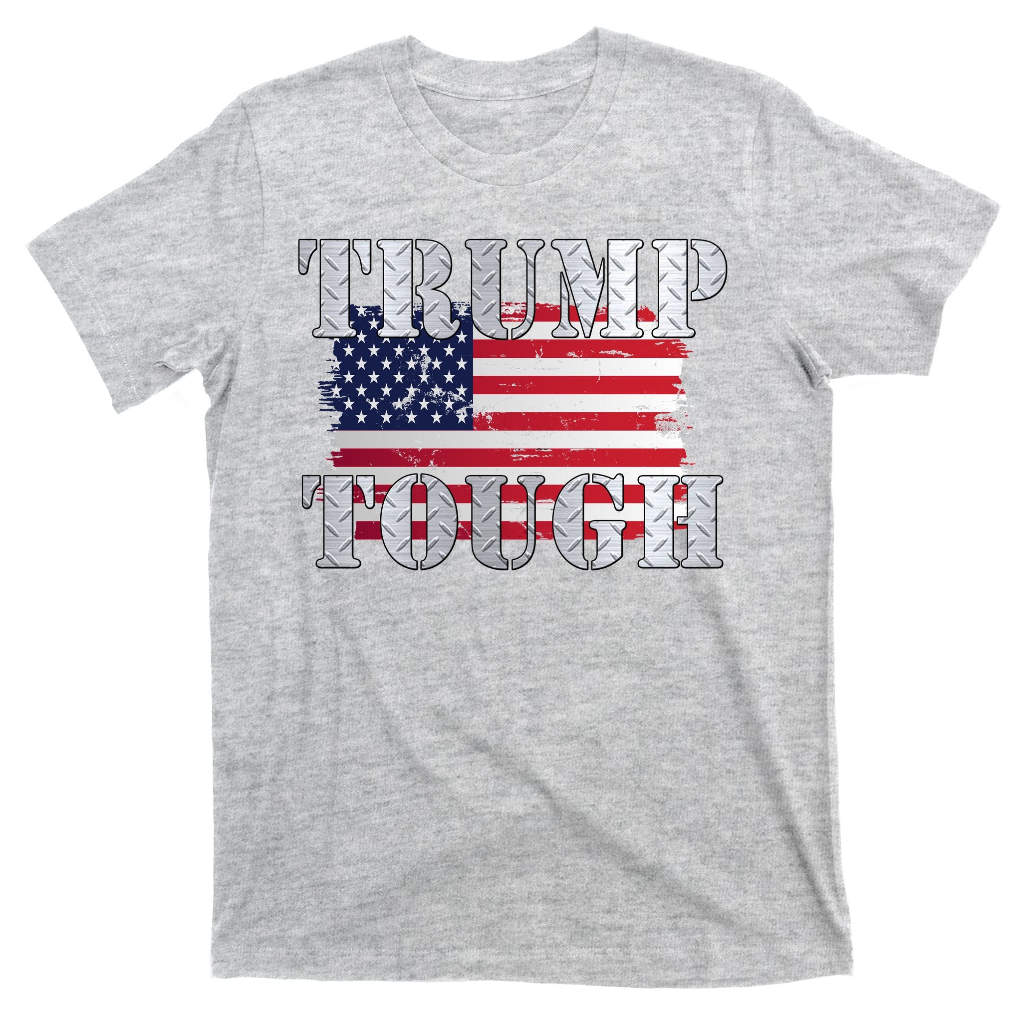 Trump Tough American Flag T-Shirt