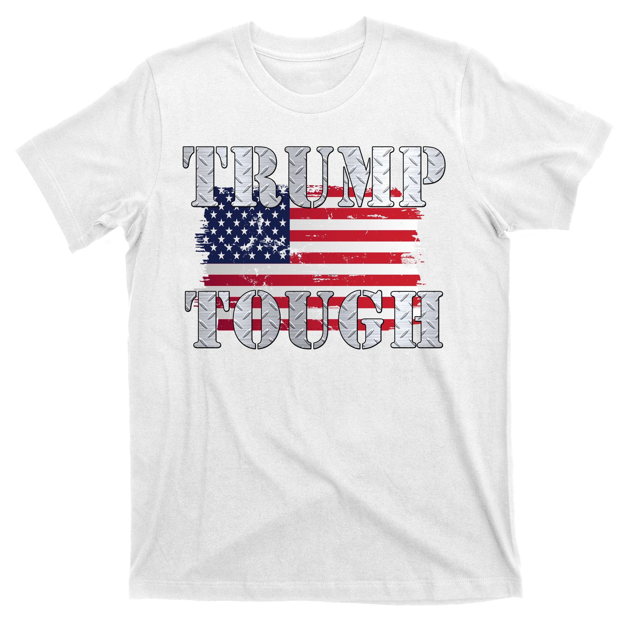 Trump Tough American Flag T-Shirt