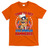 Time To Get Star Spangled Hammered Trump 4th Of July T-Shirt