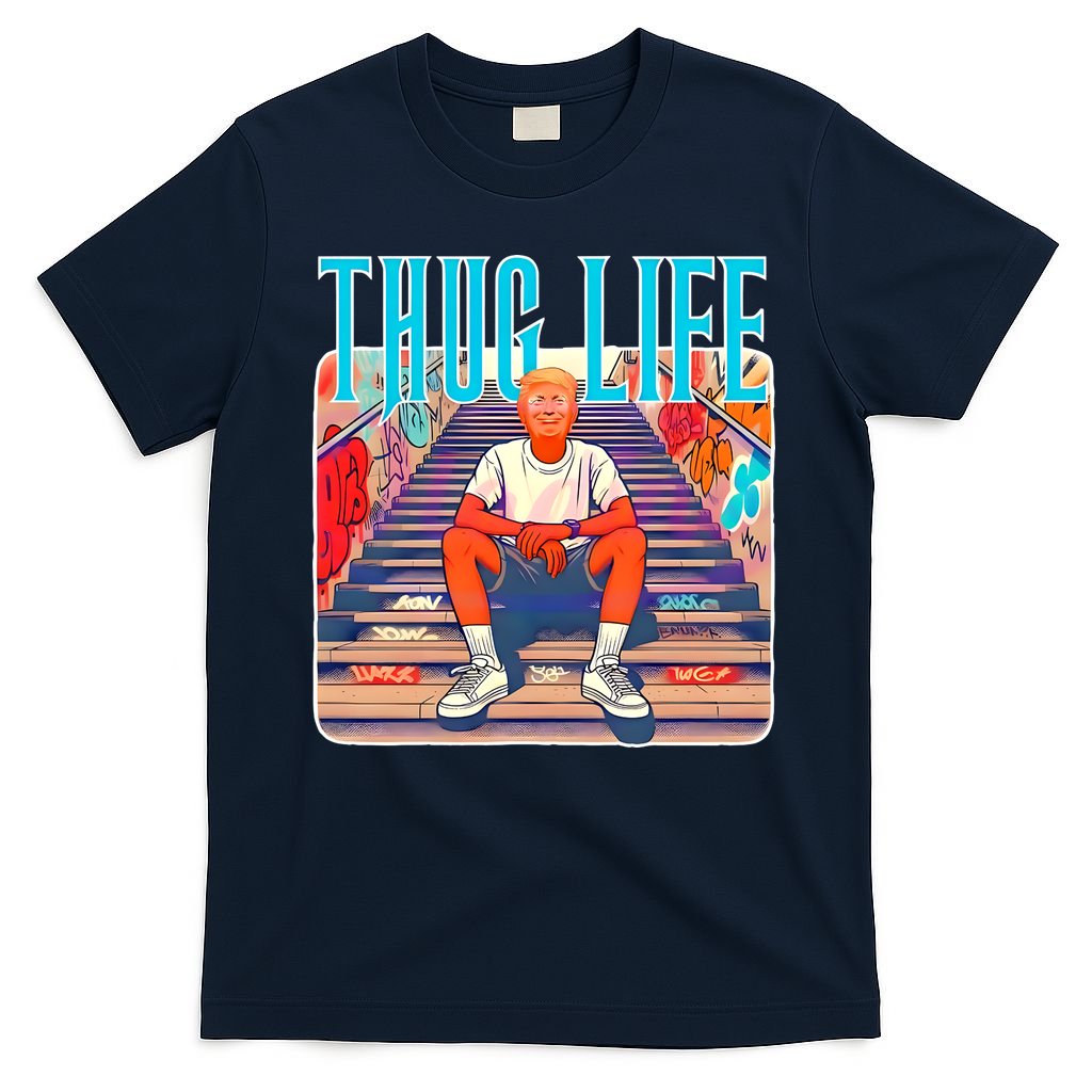 Trump Thug Life 4th Of July T-Shirt