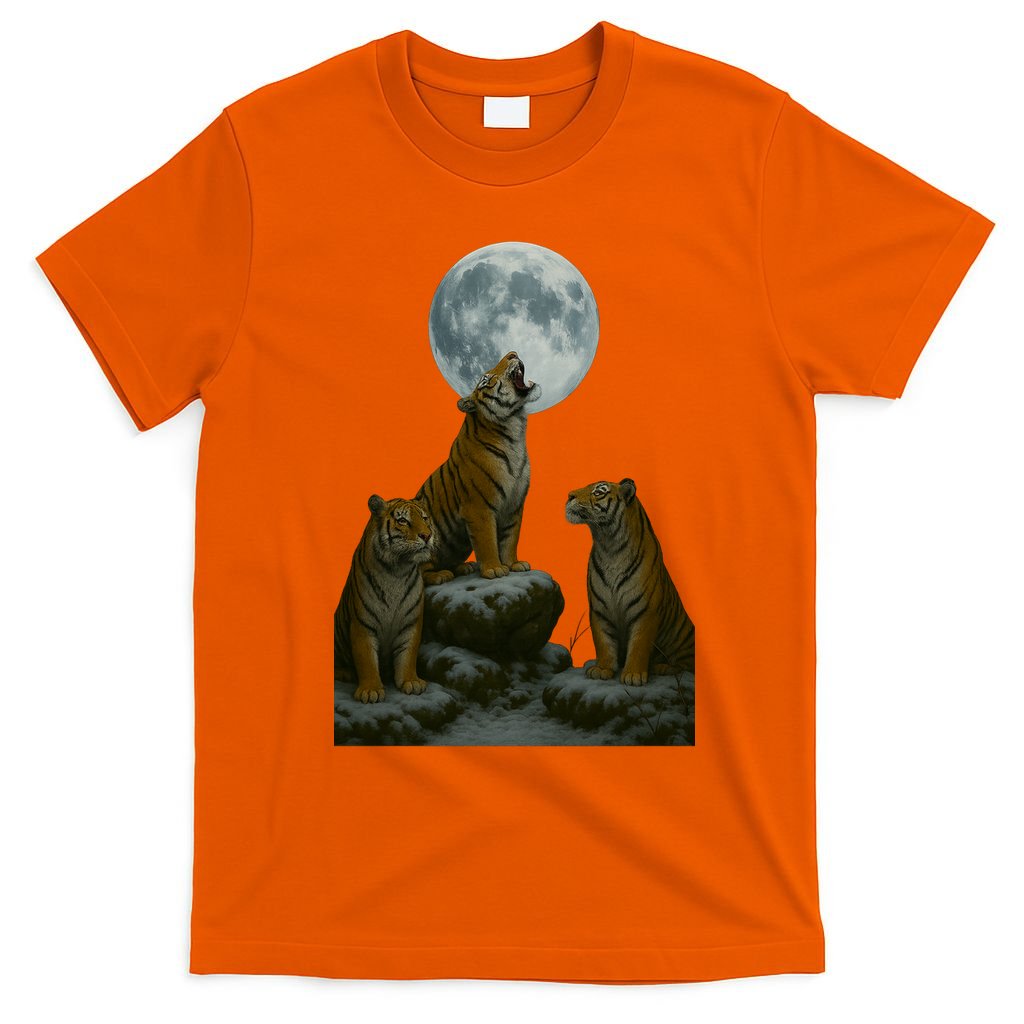 Three Tigers Moon T-Shirt