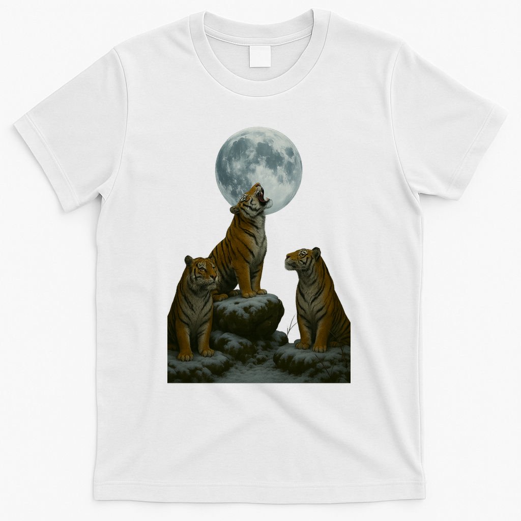 Three Tigers Moon T-Shirt