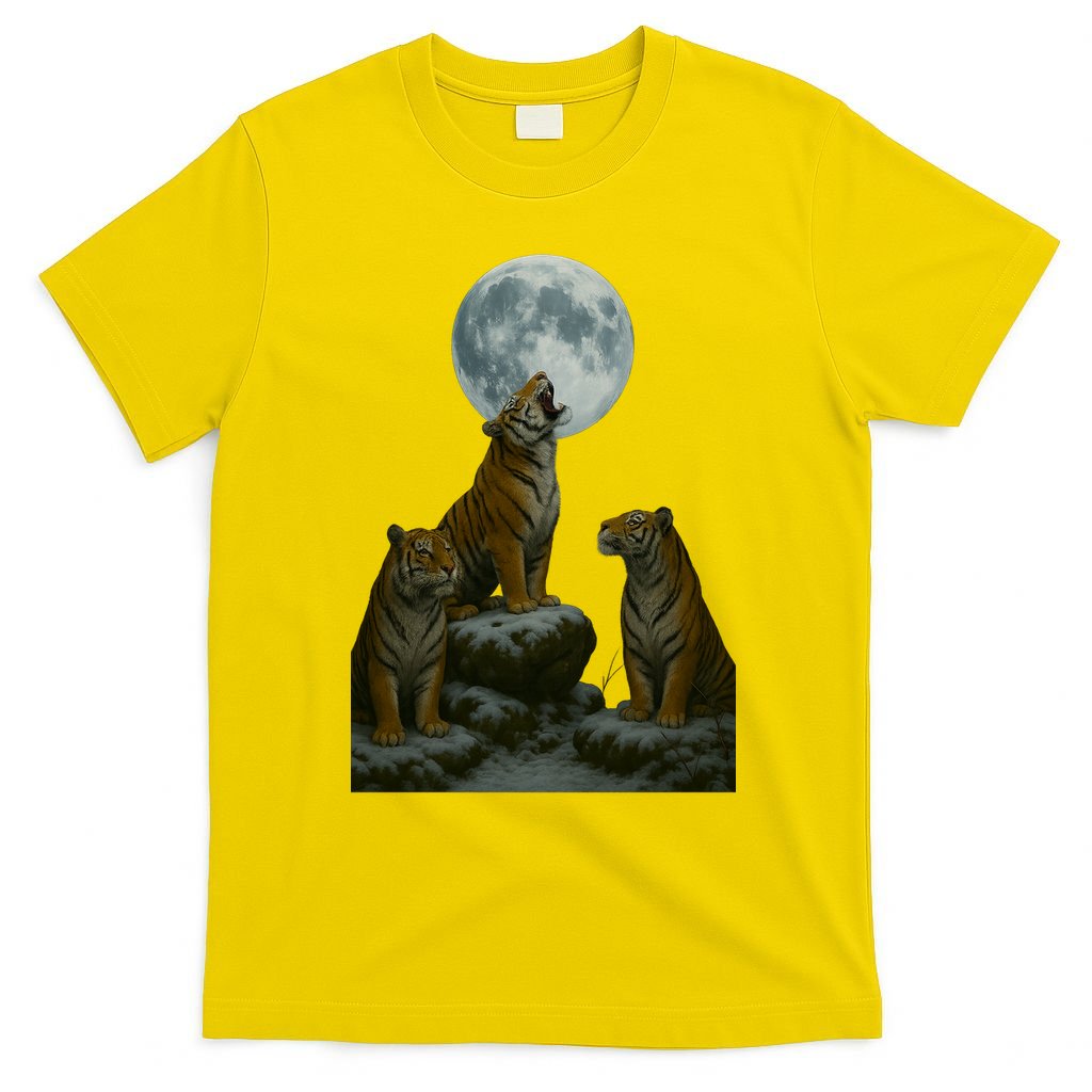 Three Tigers Moon T-Shirt