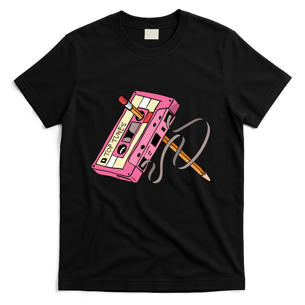 Top Tunes Retro 80s Back To School T-Shirt