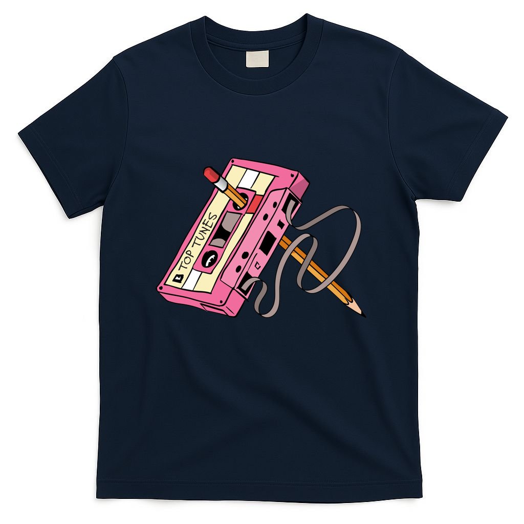 Top Tunes Retro 80s Back To School T-Shirt