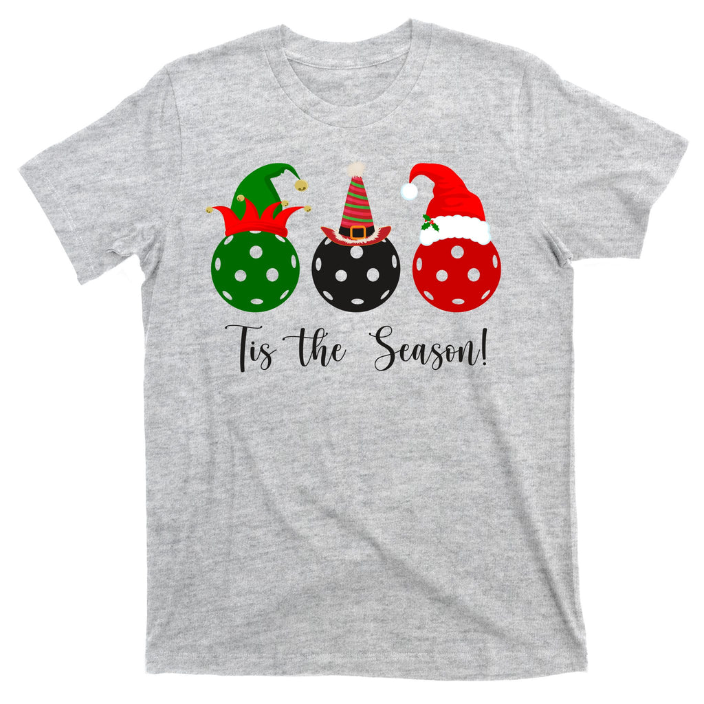 Tis The Season Pickleball Christmas Festive T-Shirt