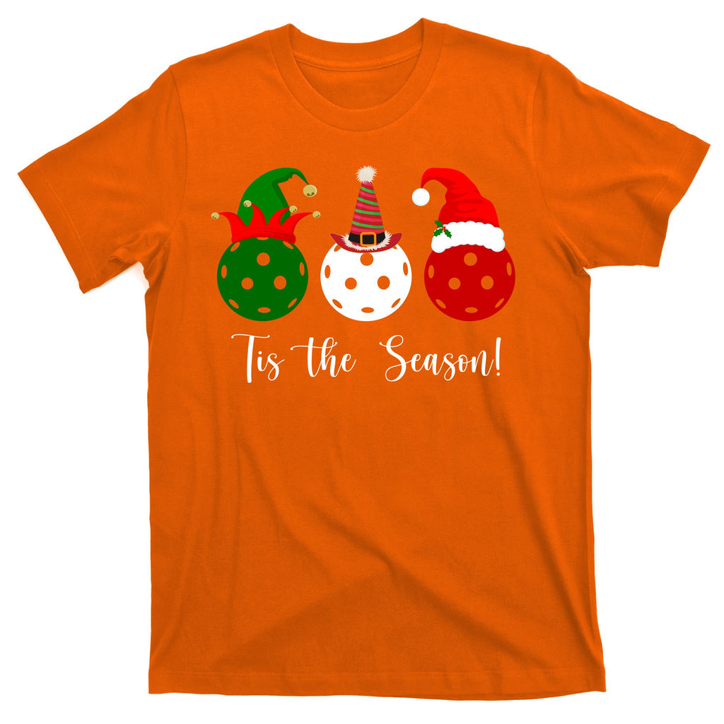 Tis The Season Pickleball Christmas Festive T-Shirt