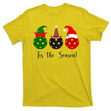 Tis The Season Pickleball Christmas Festive T-Shirt