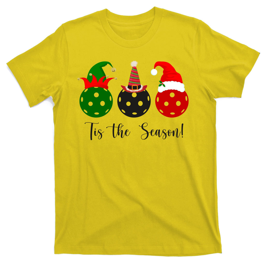 Tis The Season Pickleball Christmas Festive T-Shirt