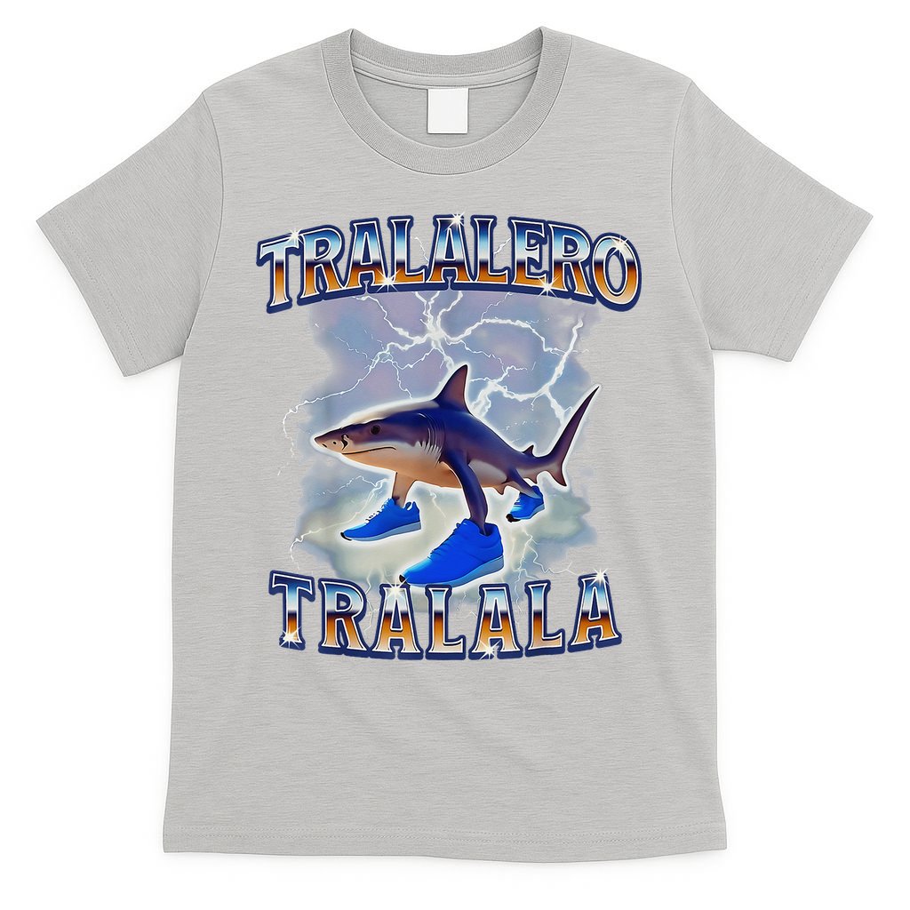 Tralalero Tralala Shark Meme Bootle T-Shirt