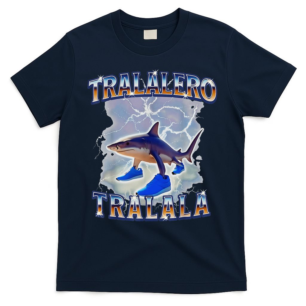 Tralalero Tralala Shark Meme Bootle T-Shirt