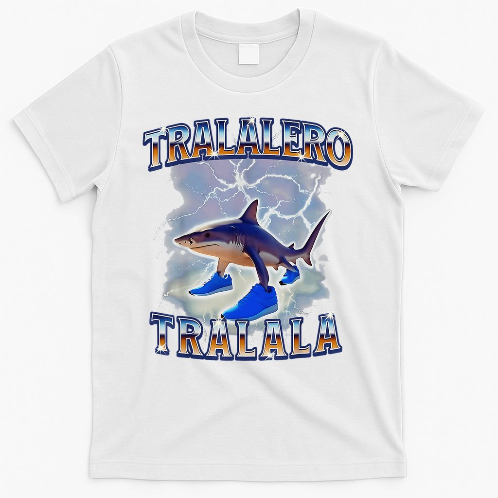 Tralalero Tralala Shark Meme Bootle T-Shirt