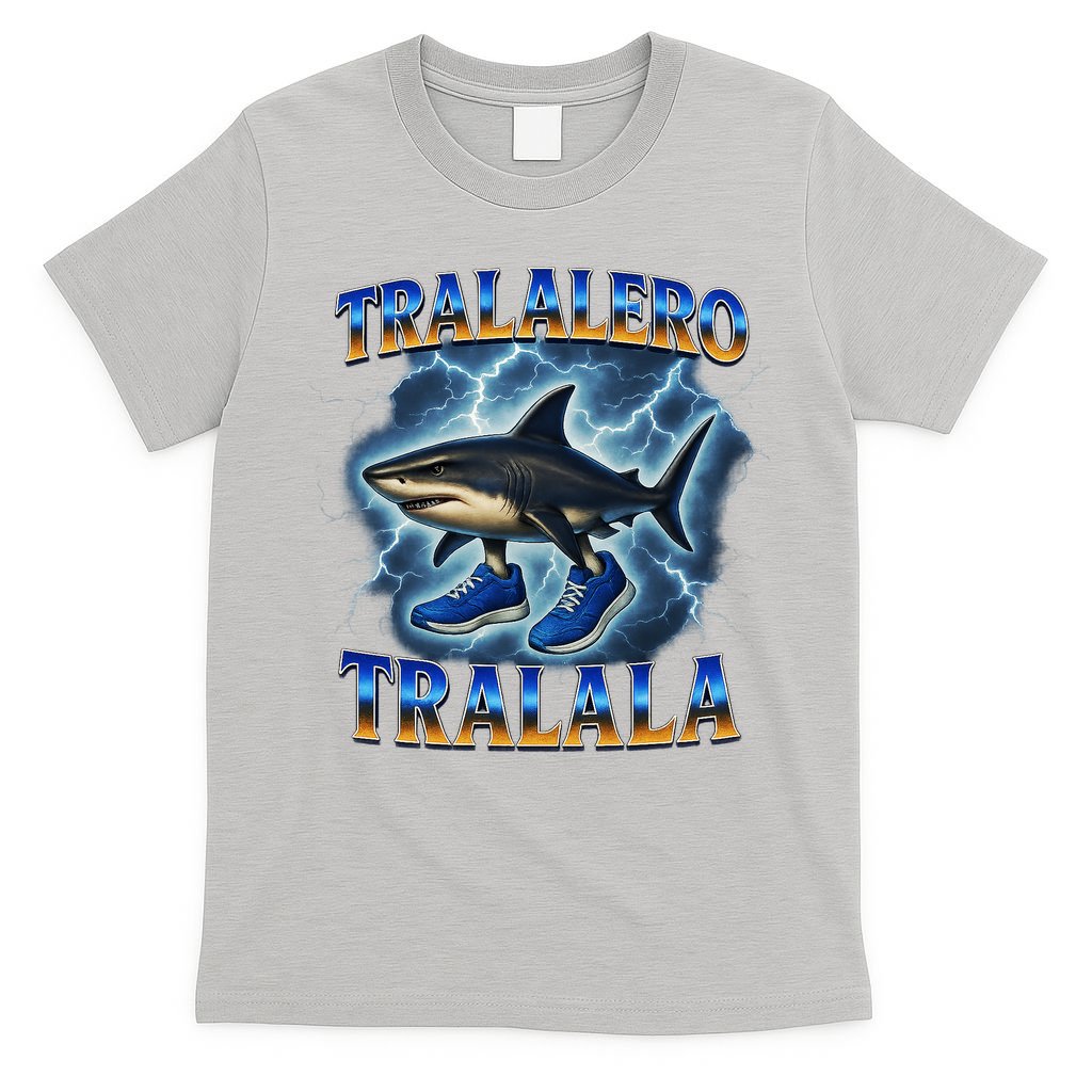 Tralalero Tralala Shark Music Meme Bootle T-Shirt