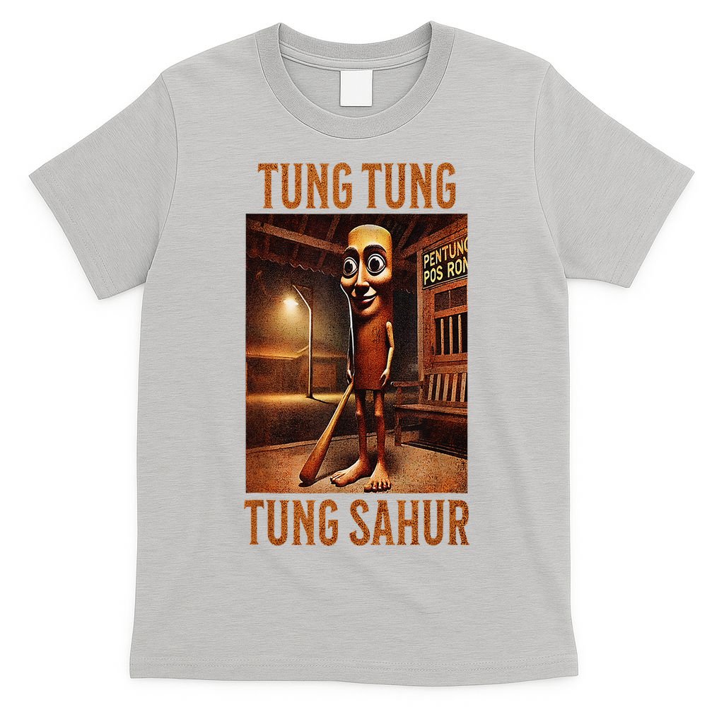 Tung Tung Tung Sahur Italian Brainrot Meme T-Shirt