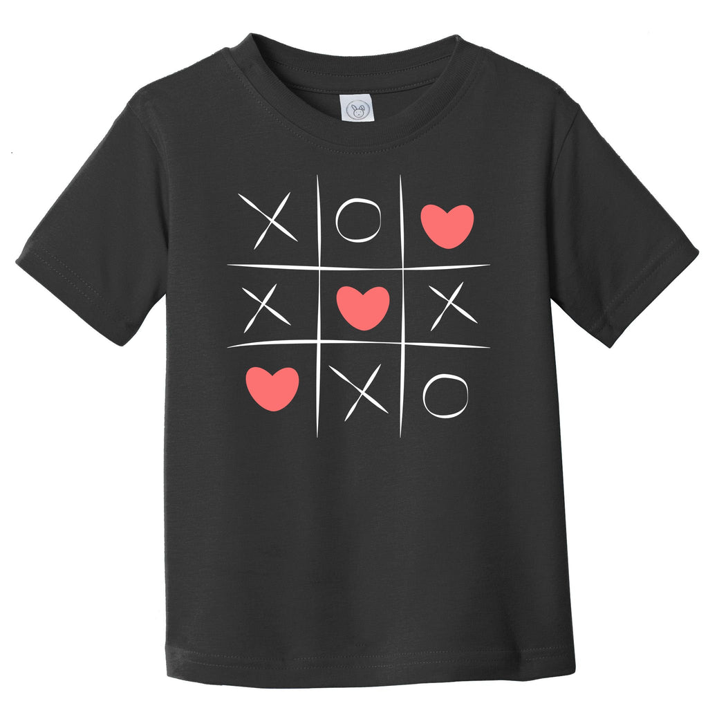 Tic Tac Toe Xoxo Valentines Day Cute Toddler T-Shirt
