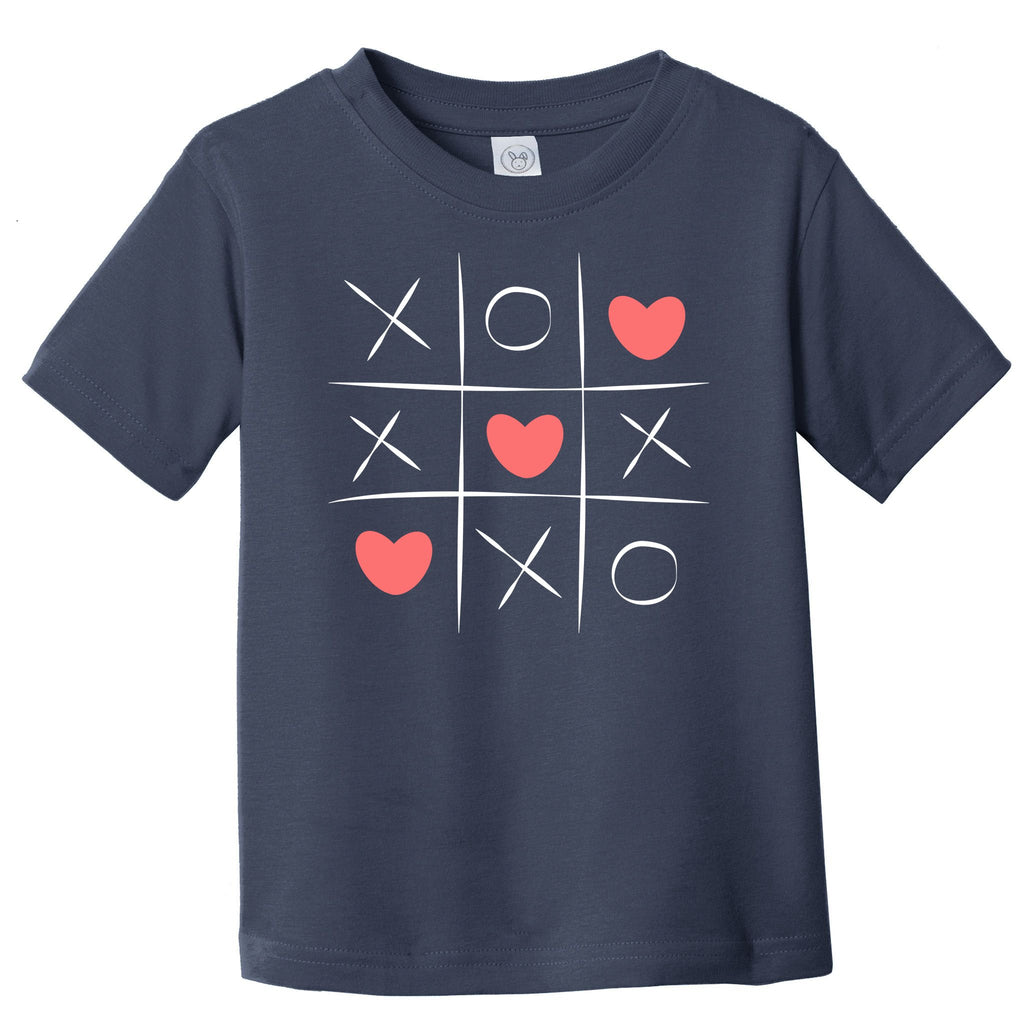 Tic Tac Toe Xoxo Valentines Day Cute Toddler T-Shirt