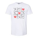 Tic Tac Toe Xoxo Valentines Day Cute Softstyle CVC T-Shirt