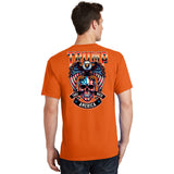Trump Usa Skull Eagle Front And Back Logo T-Shirt
