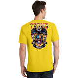 Trump Usa Skull Eagle Front And Back Logo T-Shirt