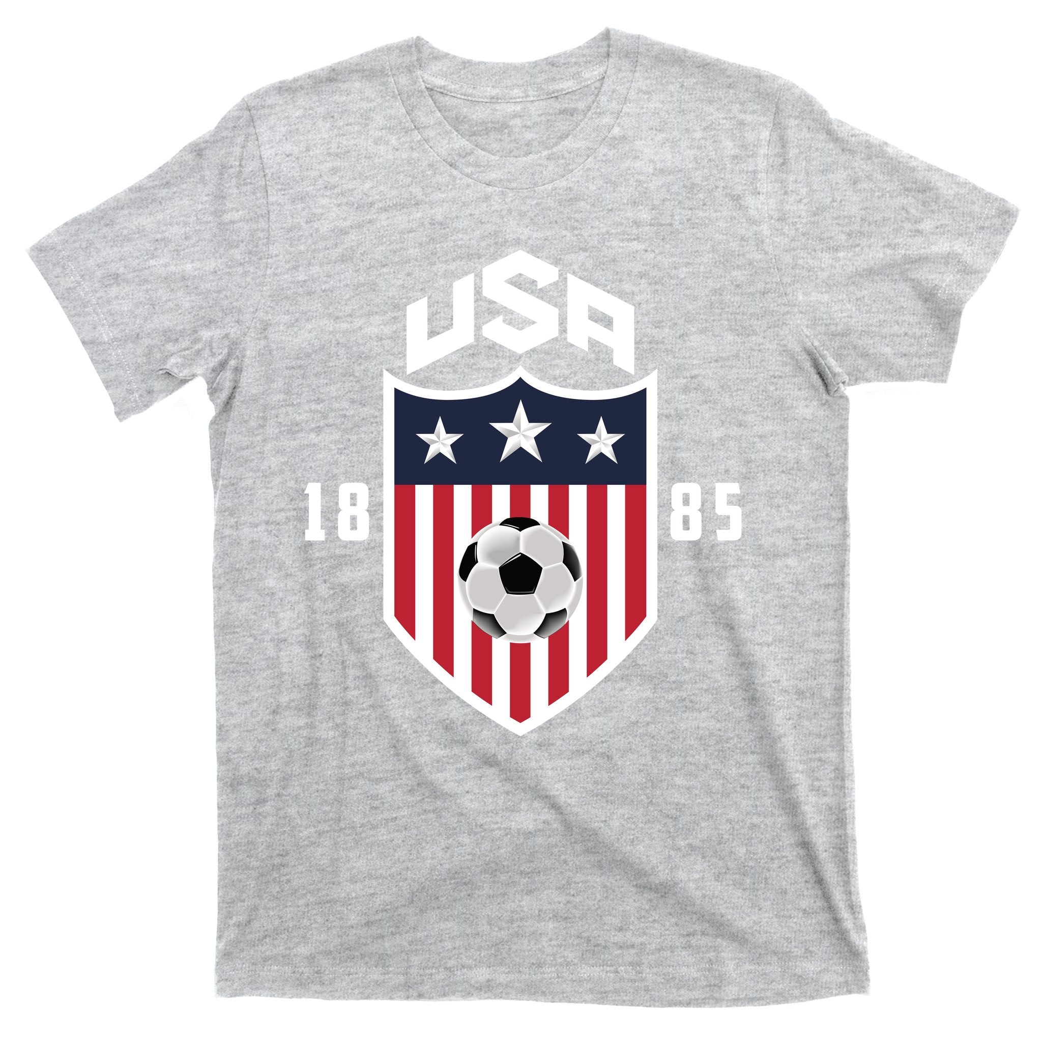 USA Soccer Team 1885 American US Soccer Team Fan T-Shirt