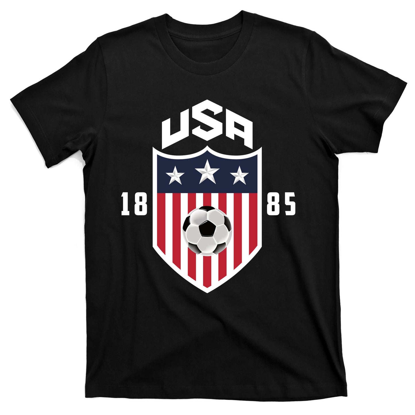 USA Soccer Team 1885 American US Soccer Team Fan T-Shirt