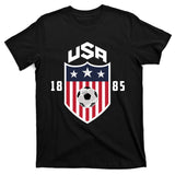 USA Soccer Team 1885 American US Soccer Team Fan T-Shirt
