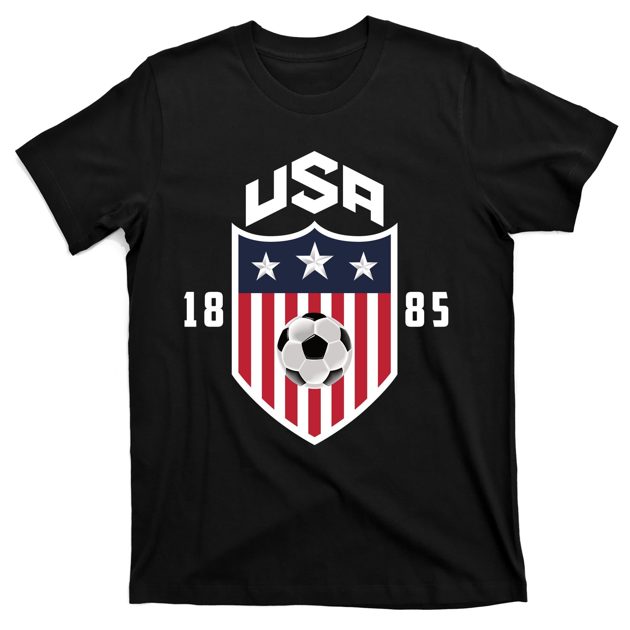 USA Soccer Team 1885 American US Soccer Team Fan T-Shirt