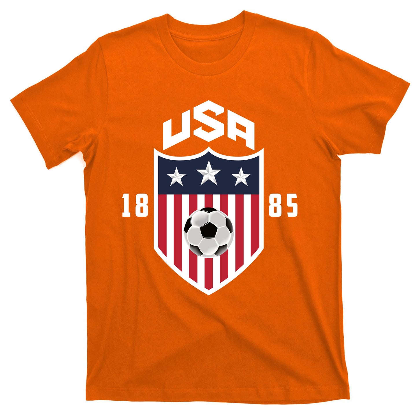 USA Soccer Team 1885 American US Soccer Team Fan T-Shirt