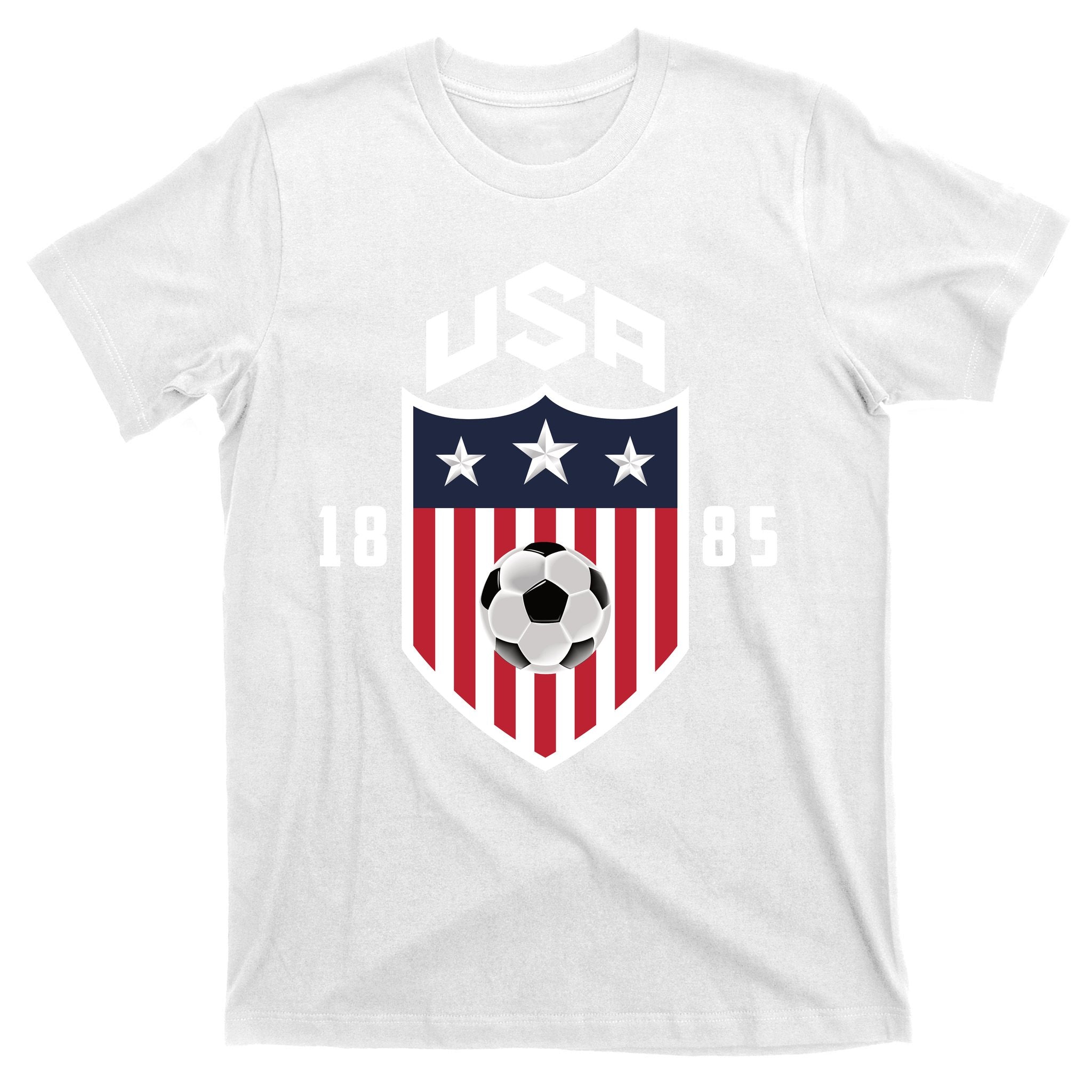 USA Soccer Team 1885 American US Soccer Team Fan T-Shirt