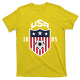 USA Soccer Team 1885 American US Soccer Team Fan T-Shirt
