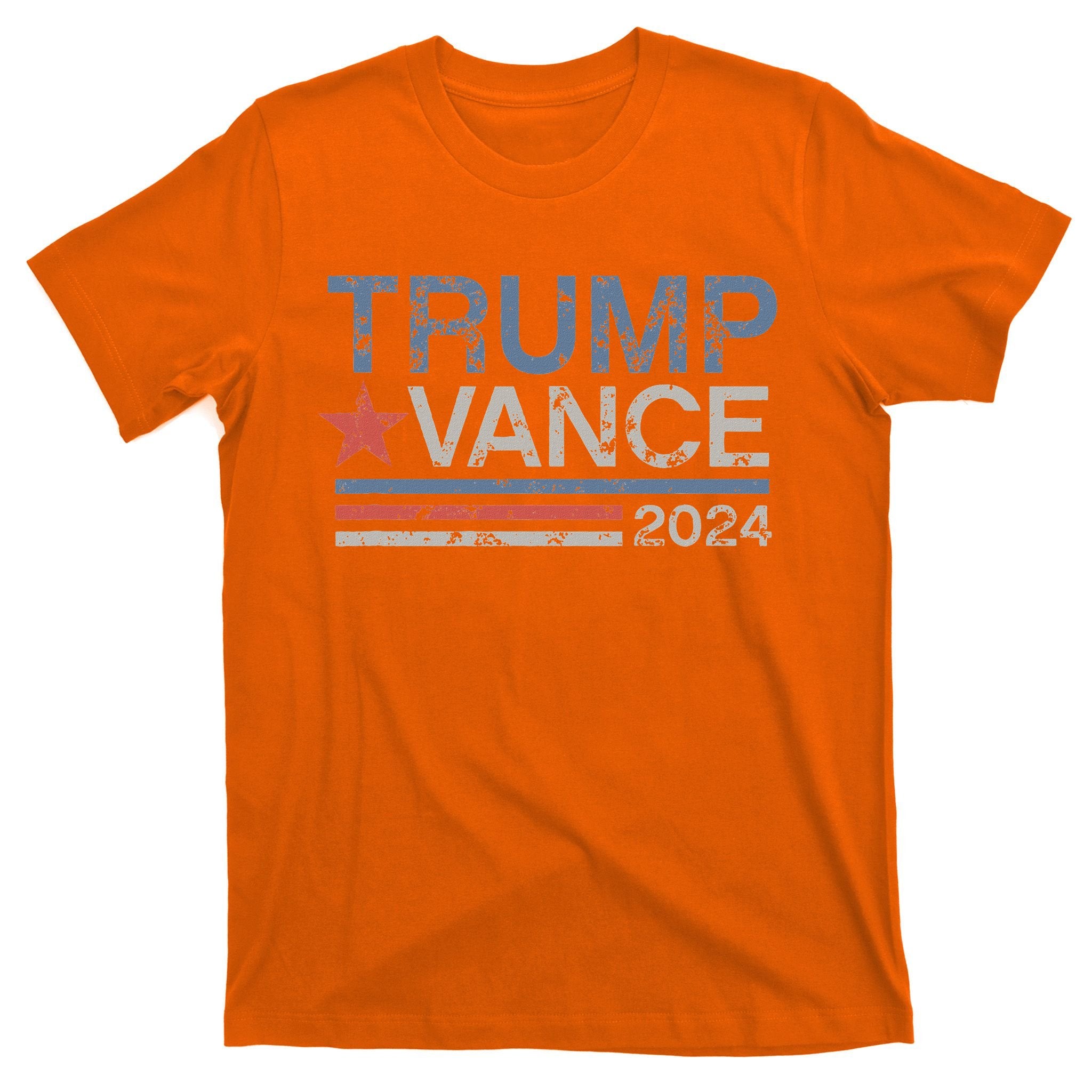 Trump Vance 2024 Retro Featuring Trump And Jd Vance T-Shirt