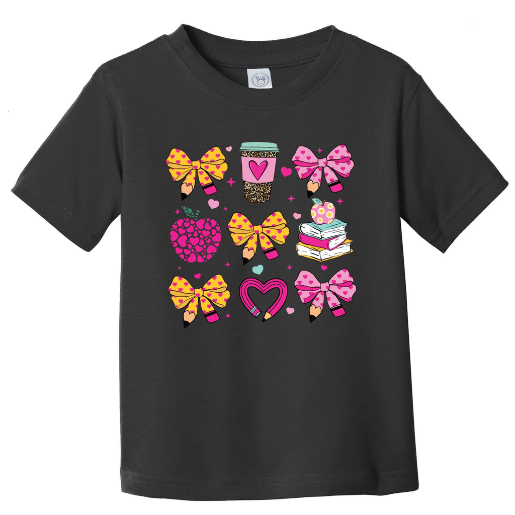 Teacher Valentine Coquette Valentine Teacher Toddler T-Shirt