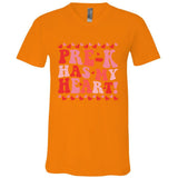 Teacher Valentines Day Prek Has My Heart V-Neck T-Shirt